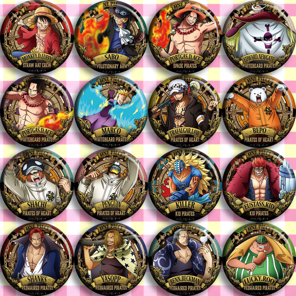 Anime Merchandise In Japanese - Значок аниме ONEPIECE C стиль булавка