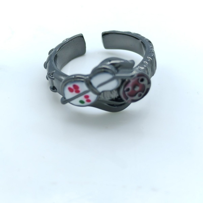 Unique Anime Merchandise - Кольцо с изображением Учихи Мадары: изысканное,