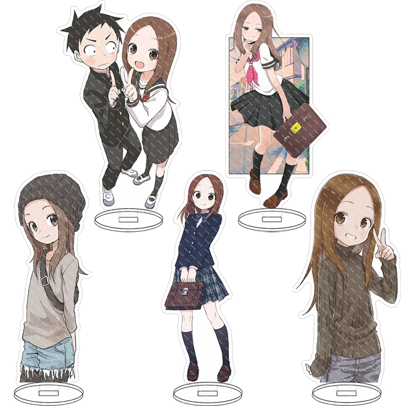 Anime Game Merchandise - Акриловая подставка-фигурка 16 см: Аниме-персонажи Такаги-сан