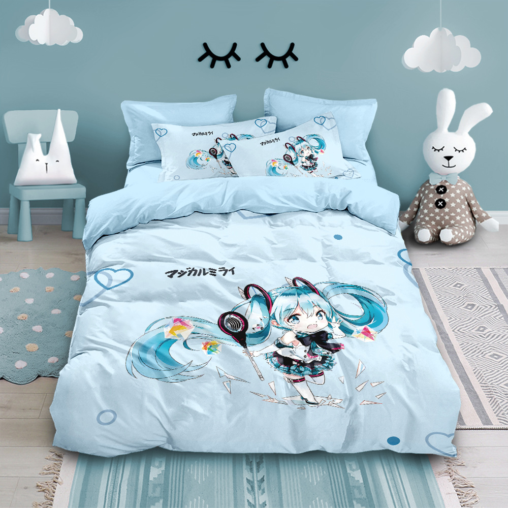 Anime Kingdom Merchandise - Аниме-постельное белье с изображением Хатсуне Мику,