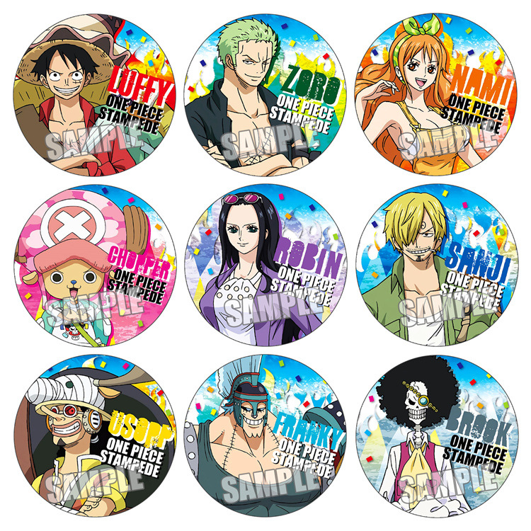 Luffy Anime Merchandise - Цельный фильм, штамп, аниме, значок, булавка,