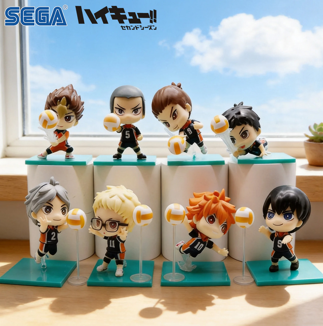 Anime Merchandise Haikyuu - SEGA Haikyuu!! Коллекция аниме-фигурок - Набор