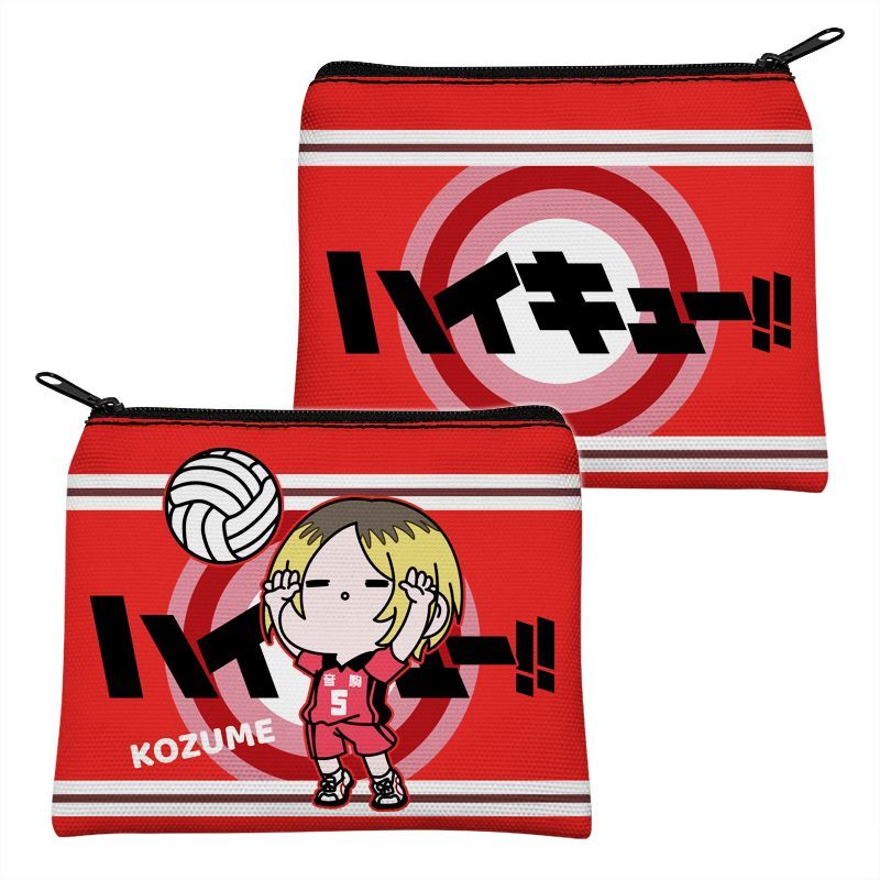 Портативный холщовый кошелек н – обзор и цена Anime Merchandise Haikyuu