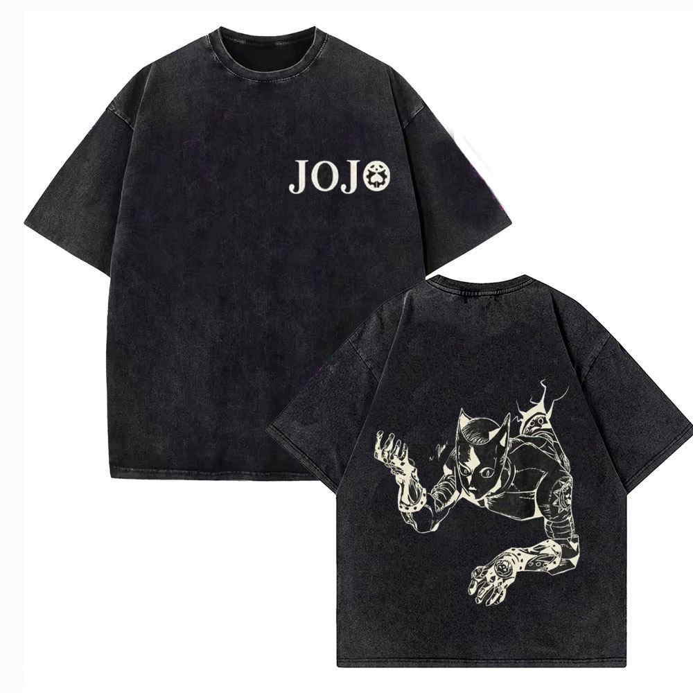 Винтажная футболка с эффектом  – обзор и цена Jojo Anime Merchandise
