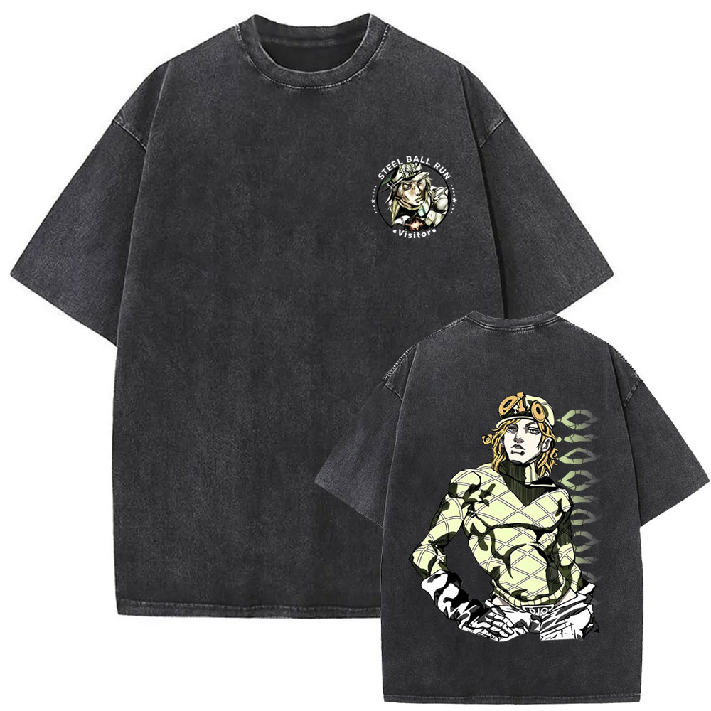 Винтажная футболка с принтом а – обзор и цена Jojo Anime Merchandise