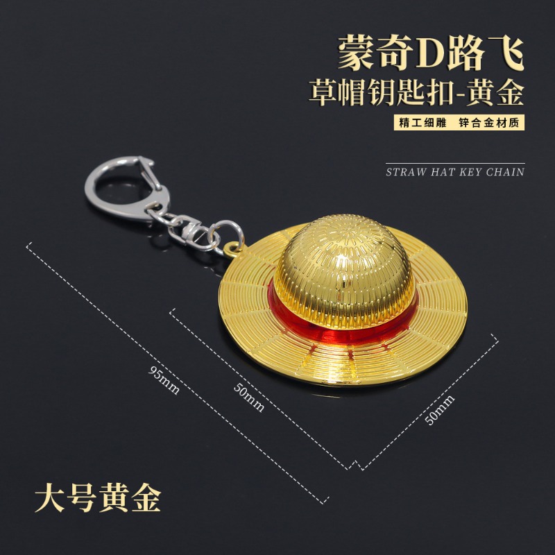 Брелок One Piece: Металлически – обзор и цена Luffy Anime Merchandise