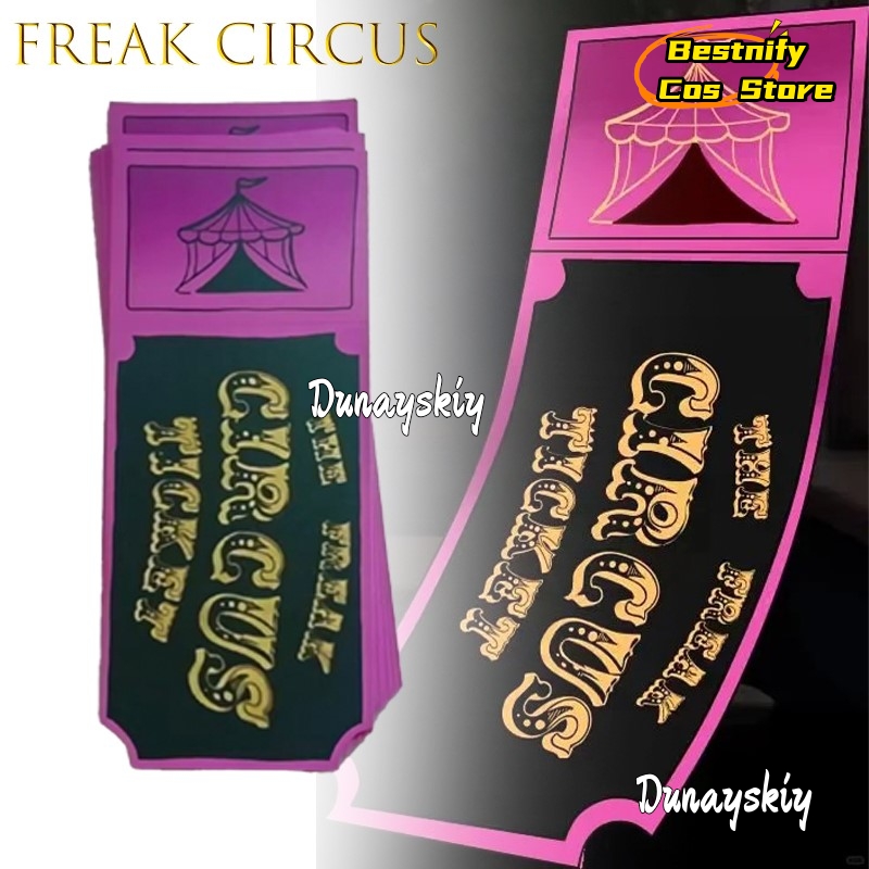 BFreak Цирковая билетная карта – обзор и цена Anime Merchandise In Japanese