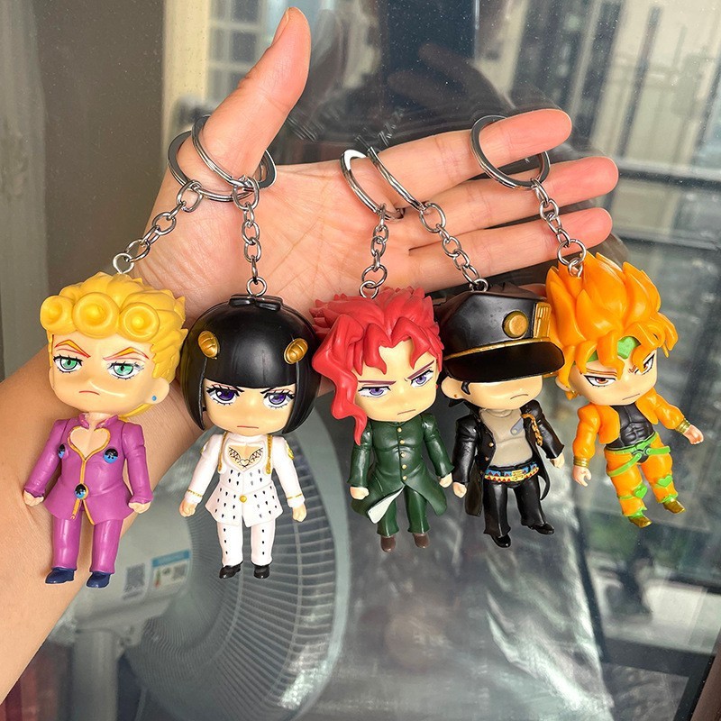 5 шт./компл. аниме JoJos Bizar – обзор и цена Jojo Anime Merchandise