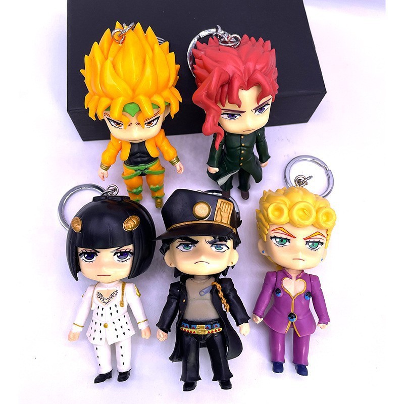 5 шт./компл. аниме JoJos Bizar – обзор и цена Jojo Anime Merchandise