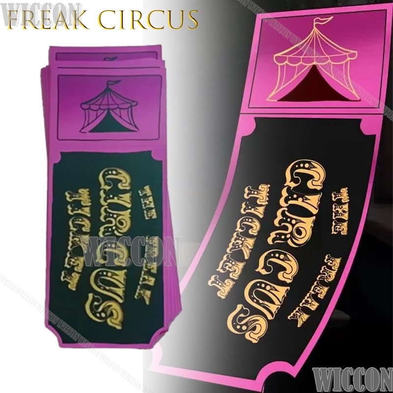 Цирковая билетная карта Freak  – обзор и цена Anime Merchandise In Japanese