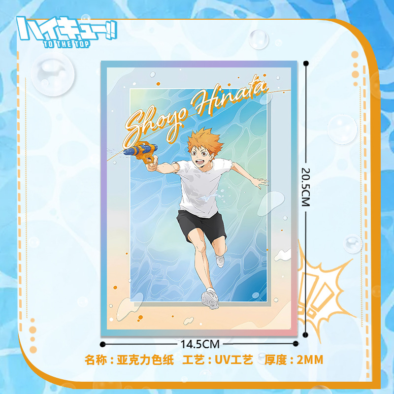 Haikyuu волейбол аниме акрилов – обзор и цена Anime Merchandise Haikyuu