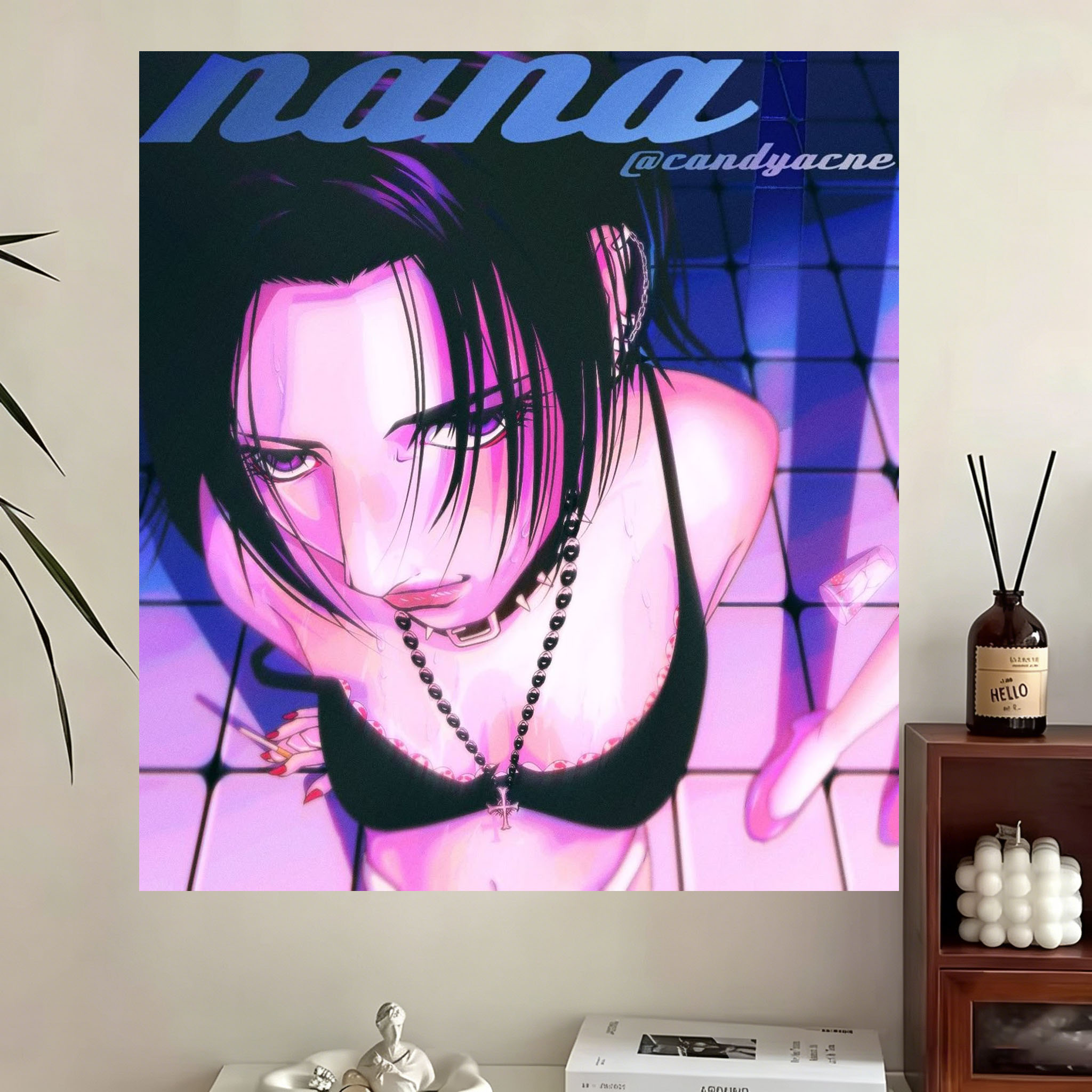 Гобелен VIKAMA NANA Komatsu Na – обзор и цена Anime Merchandise In Japanese