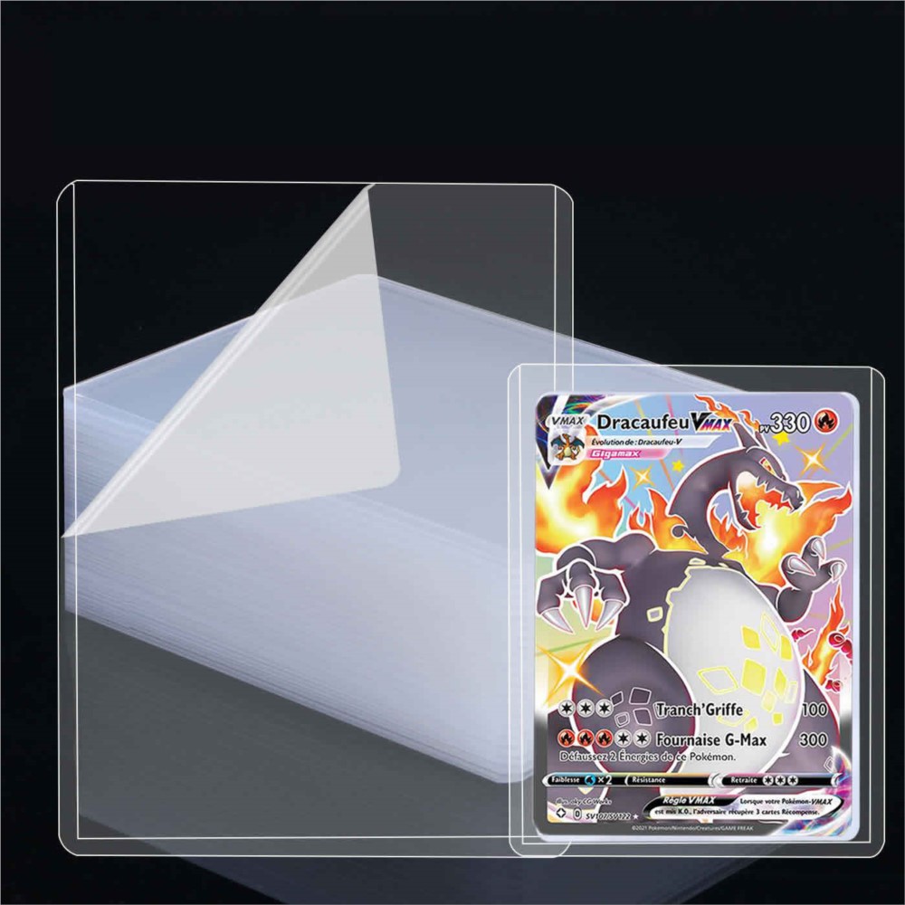 25-100 шт. защитных прозрачных – обзор и цена Collector Card Sleeve